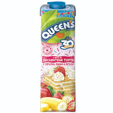 КУИНС БИСКВИТЕНА ТОРТА 1л.