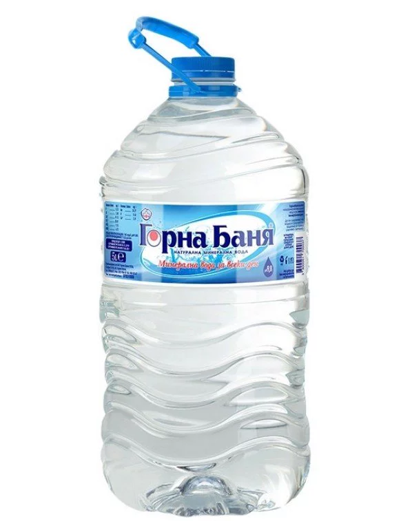 ГОРНА БАНЯ МИНЕРАЛНА ВОДА 5л.