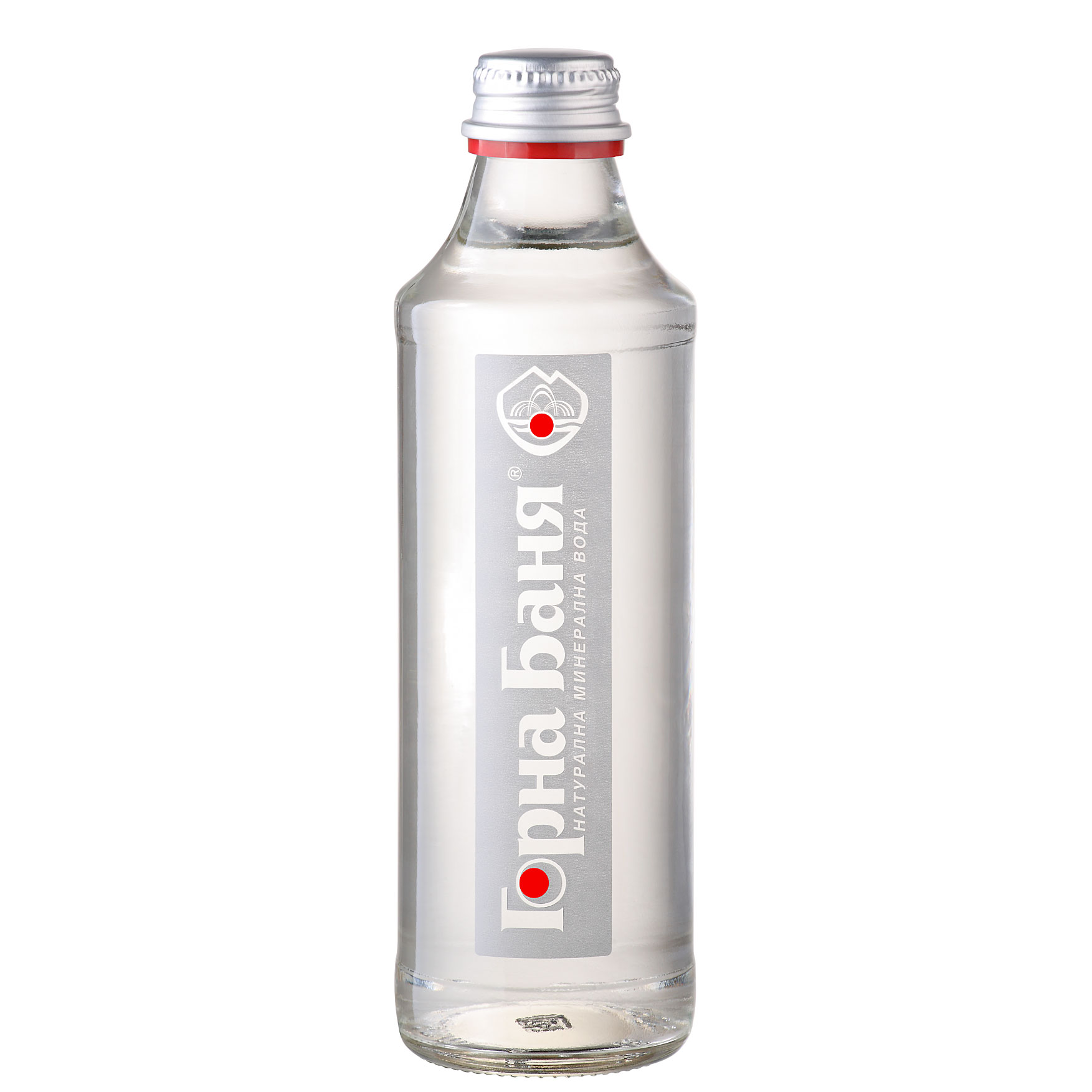 ГОРНА БАНЯ МИНЕРАЛНА ВОДА СТЪКЛО 0.33л.