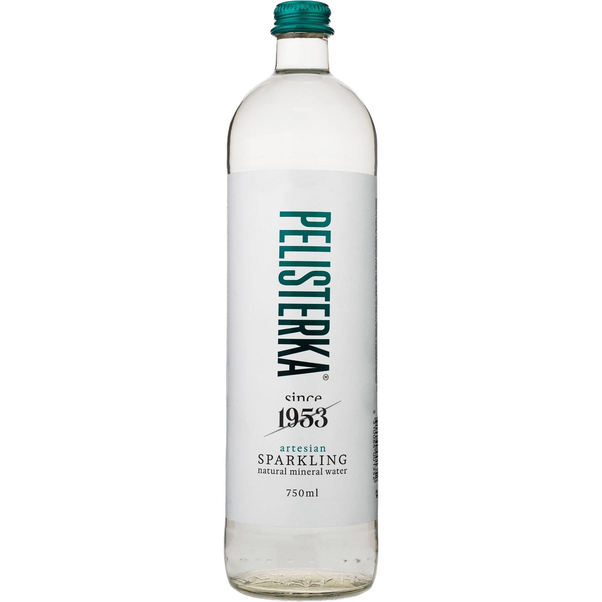 ПЕЛИСТЕРКА ЕСТЕСТВЕНО ГАЗИРАНА МИНЕРАЛНА ВОДА 0.75л.