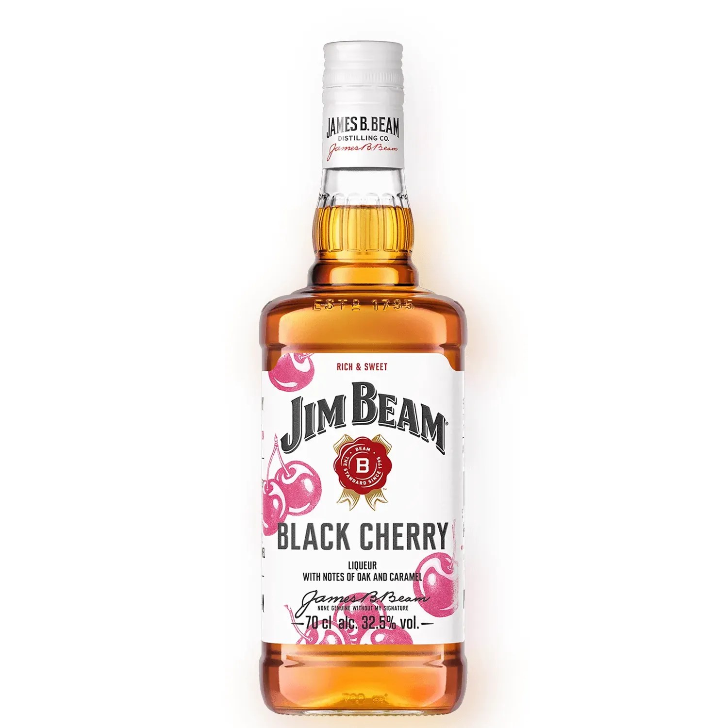 УИСКИ ДЖИМ БИЙМ БЛЕК ЧЕРИ 0.7л.