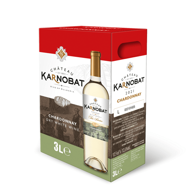 КАРНОБАТ ШАРДОНЕ БОКС 3л.