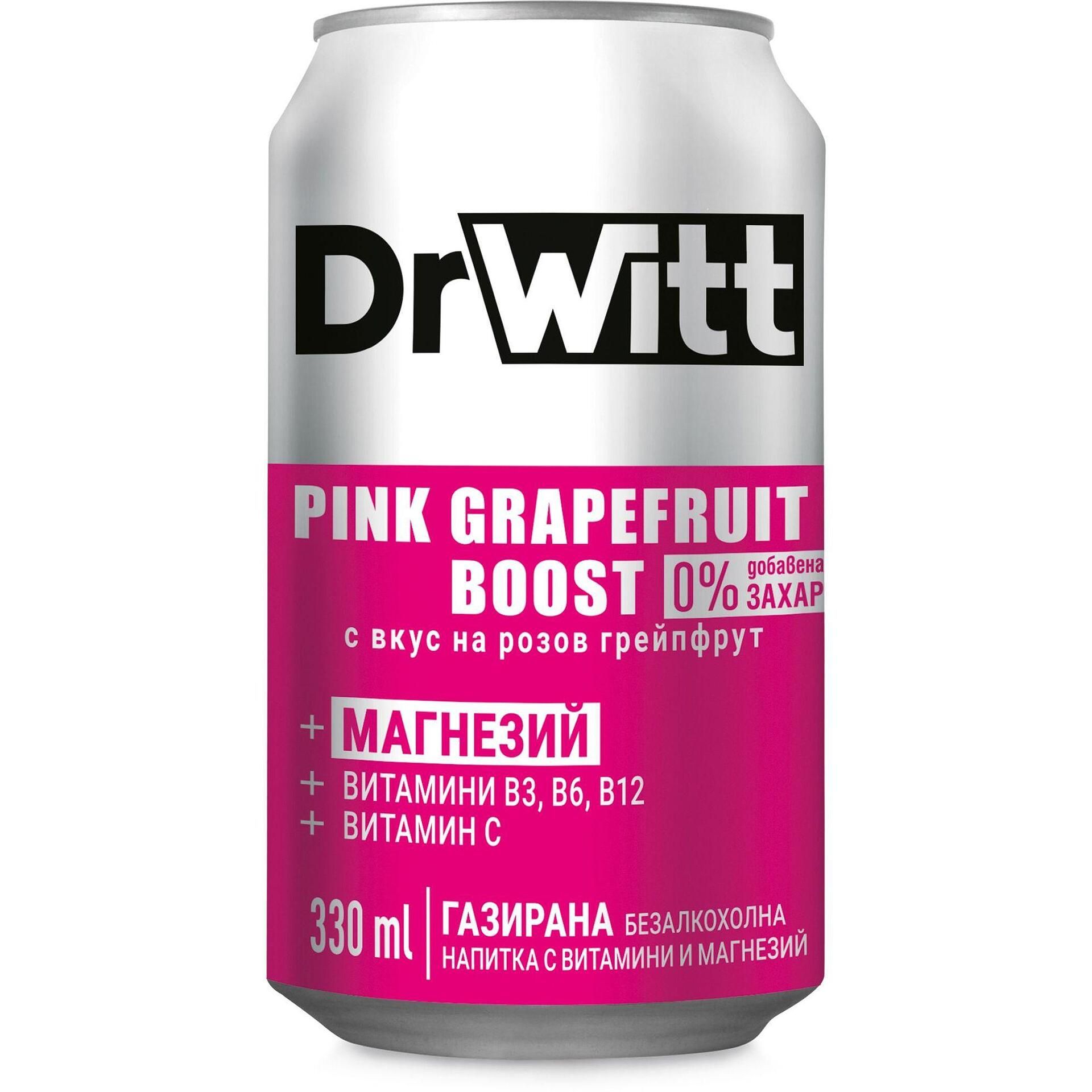 ДОКТОР ВИТ ВОДА РОЗОВА МАГНЕЗИЙ КЕН 0.33л.