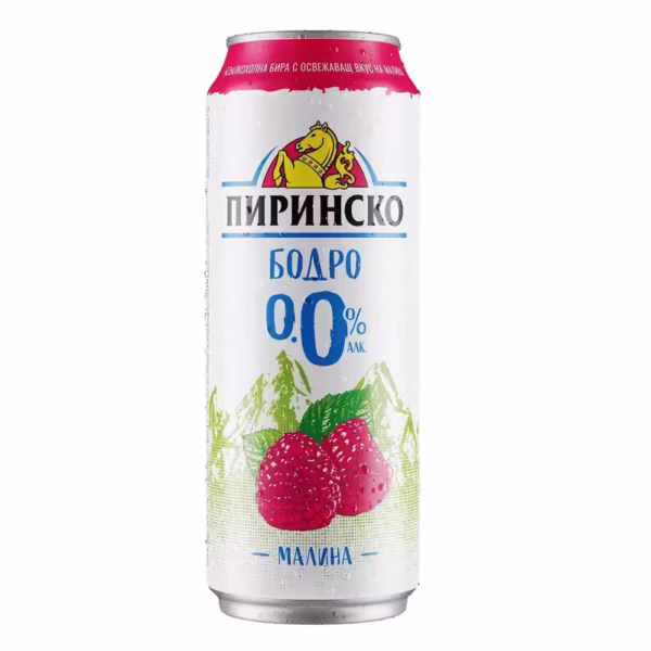 ПИРИНСКО БОДРО МАЛИНА КЕН 0.5л.