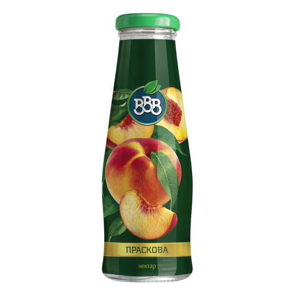 БББ ПРАСКОВА СТЪКЛО 0.25л.