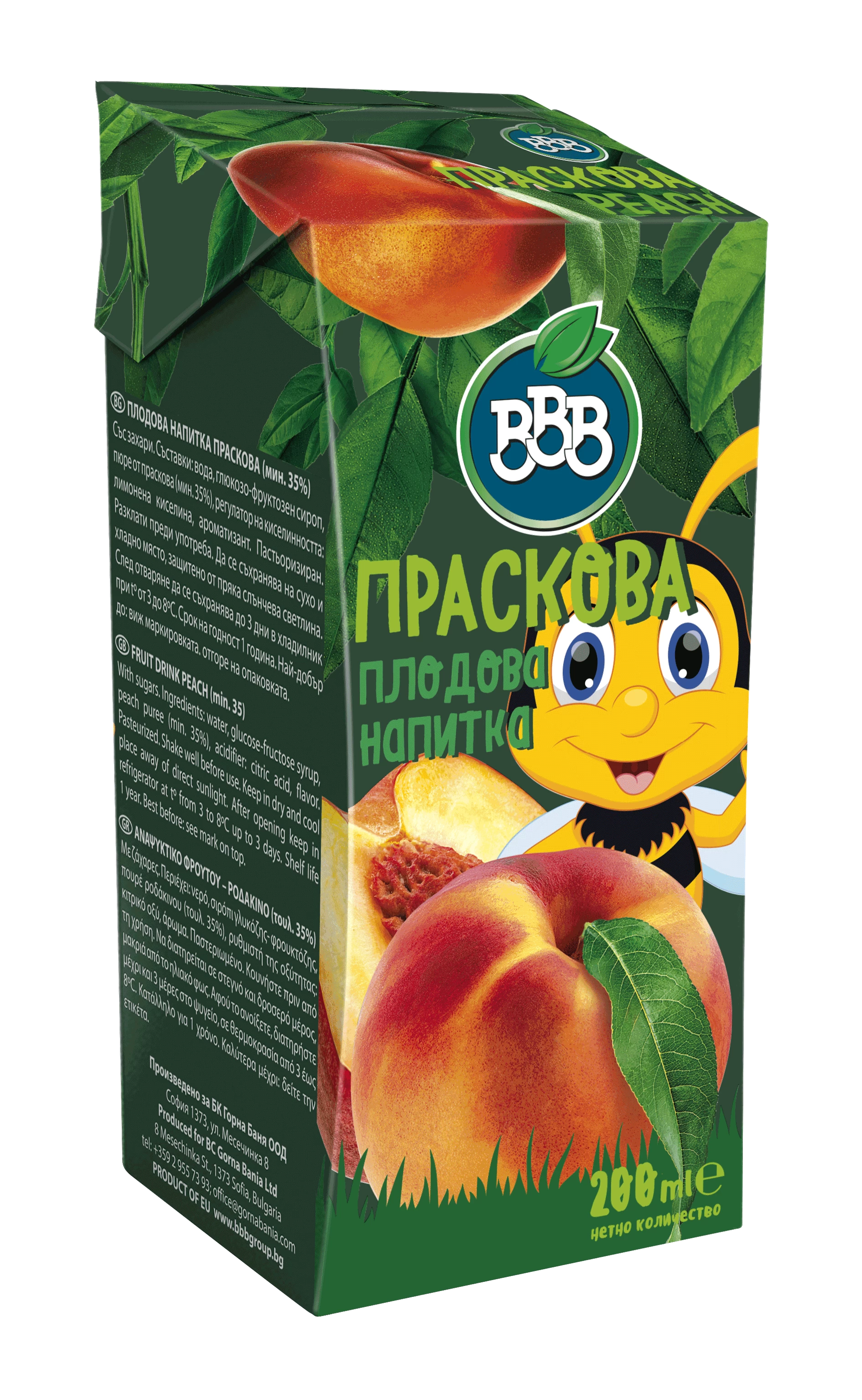 БББ ПРАСКОВА 0.2л.