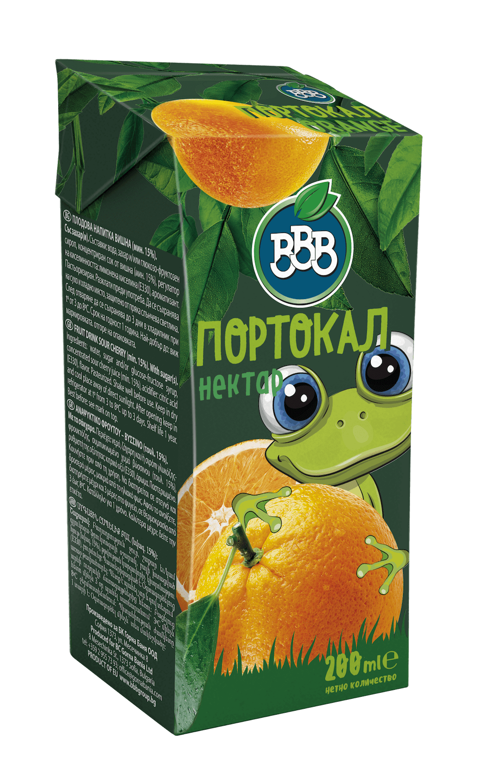 БББ ПОРТОКАЛ 0.2л.