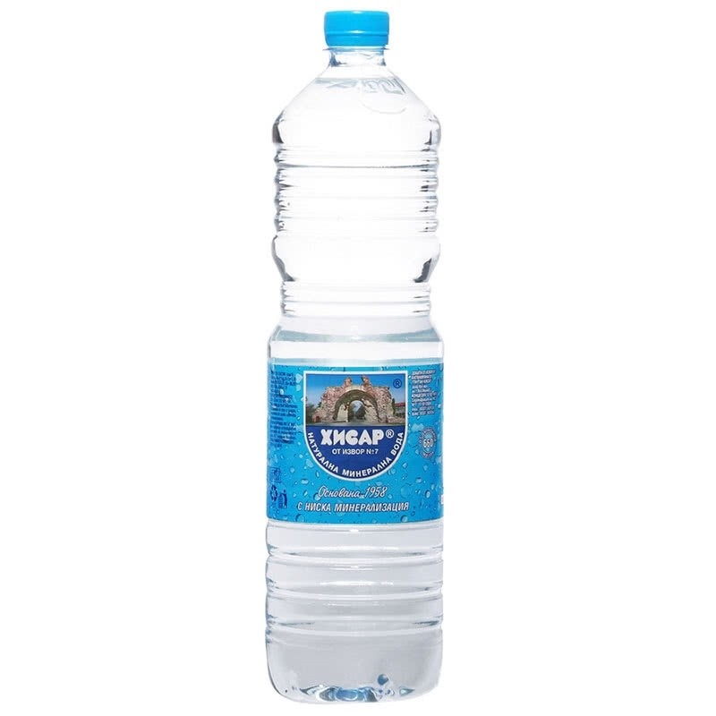 ХИСАР ВОДА МИНЕРАЛНА 1.5л.
