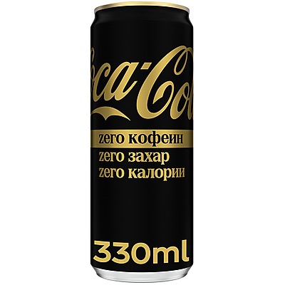 КОКА КОЛА ЗИРО КОФЕИН И ЗАХАР КЕН 0.33л.