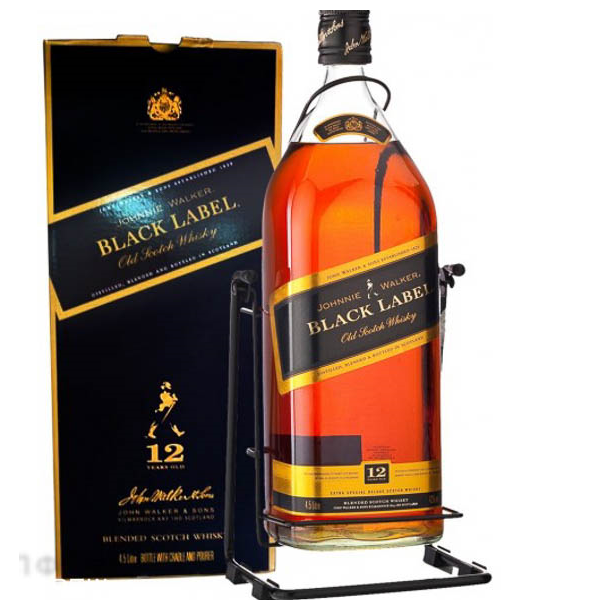 УИСКИ ДЖОНИ УОКЪР БЛЕК 12г. 3л.