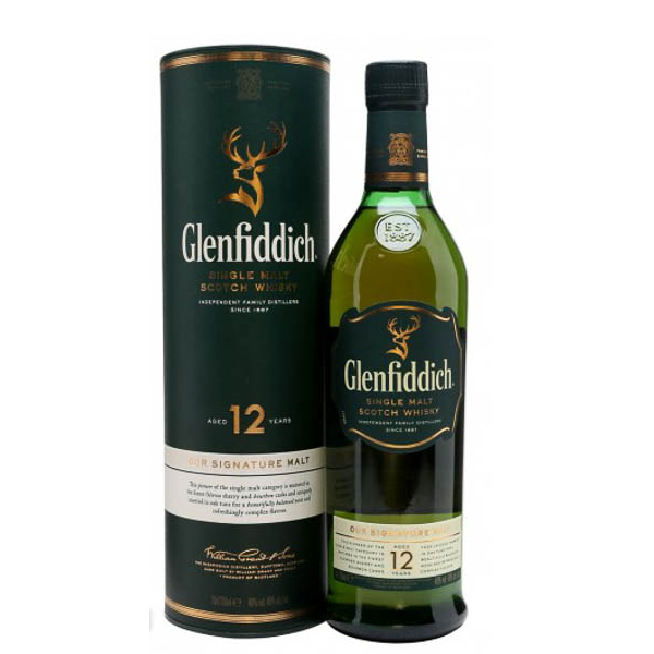 УИСКИ ГЛЕНФИДИХ 12г. 0.7л.