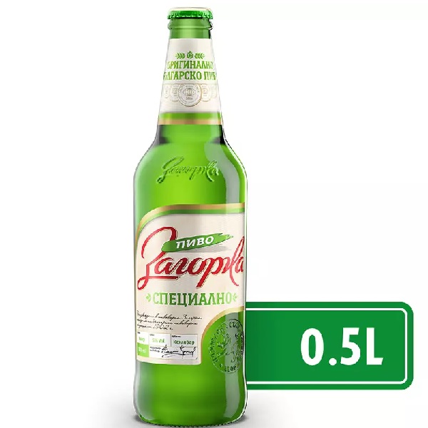 ЗАГОРКА СТЪКЛО 0.5л.