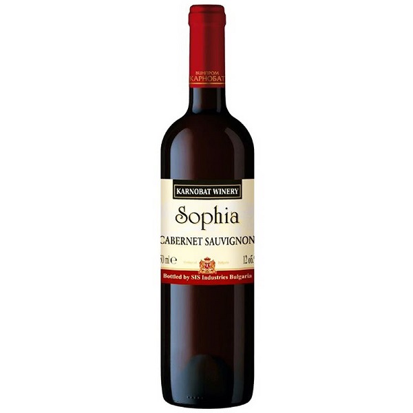 КАРНОБАТ СОФИЯ КАБЕРНЕ СОВИНЬОН 0.75л.