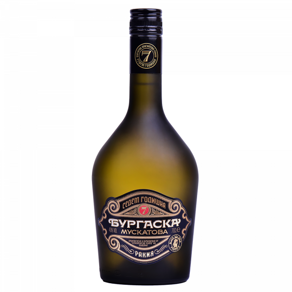 РАКИЯ БУРГАС МУСКАТОВА 7г.-0.7л.