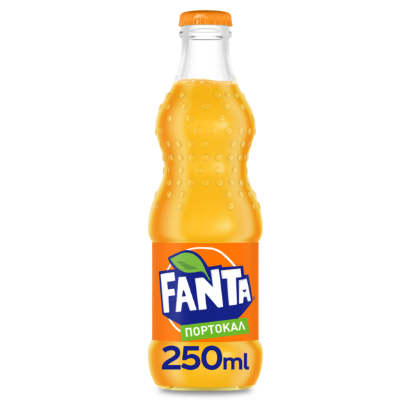 ФАНТА ПОРТОКАЛ СТЪКЛО 0.25л.