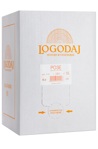 ЛОГОДАЖ РОЗЕ БОКС 5л.
