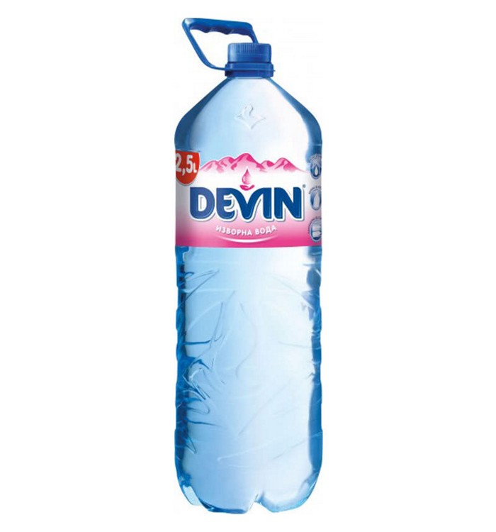 ДЕВИН ИЗВОРНА ВОДА 2.5л.