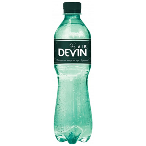 ДЕВИН ГАЗИРАНА ВОДА 0.5л.