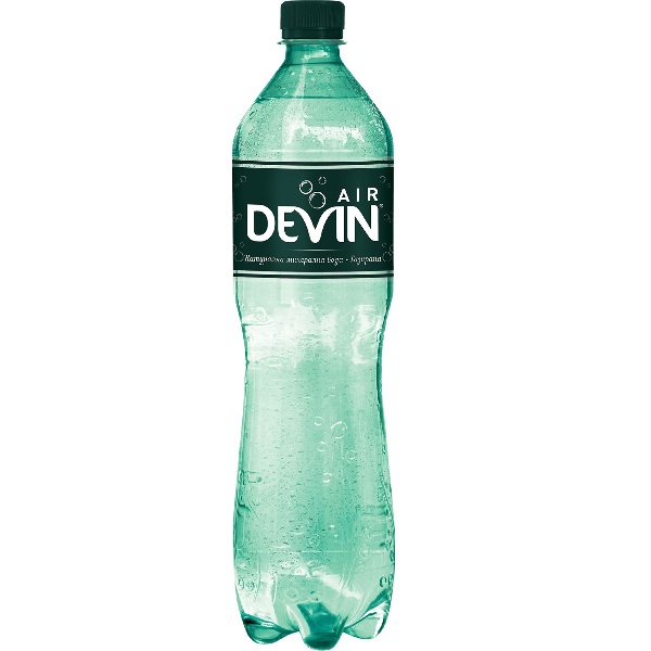 ДЕВИН ГАЗИРАНА ВОДА 1.5л.