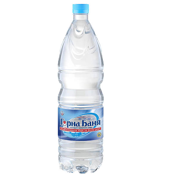 ГОРНА БАНЯ МИНЕРАЛНА ВОДА 1.5л.
