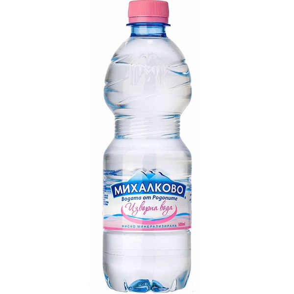 МИХАЛКОВО ИЗВОРНА ВОДА 0.5л.
