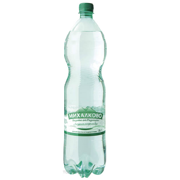 МИХАЛКОВО ГАЗИРАНА ИЗВОРНА ВОДА 1.5л.