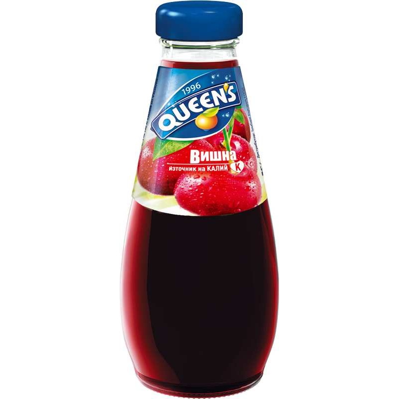 КУИНС СТЪКЛО ВИШНА 0.25л.